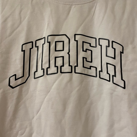 White “Jireh” Light Pullover - Picture 2 of 4